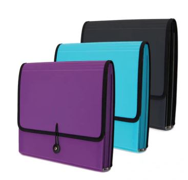 Expanding File Folder 13-Pocket Assorted Colors