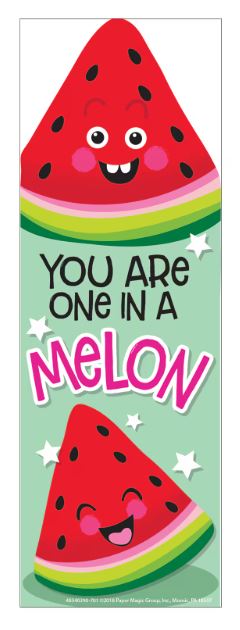 Watermelon Scratch and Sniff Bookmarks 2" x 6" Multicolor PQ. 24