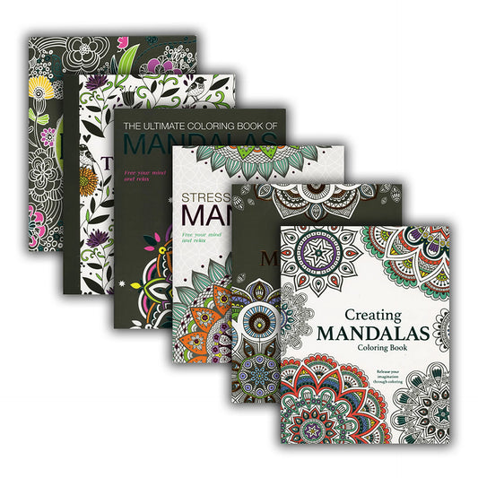 COLORING BOOKS FOR ADULTS, MANDALAS