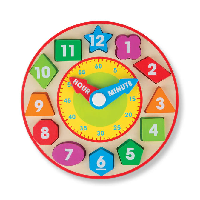 SHAPE SORTING CLOCK