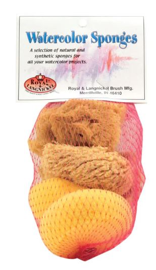 Watercolor Sponges Set Pkg. 6