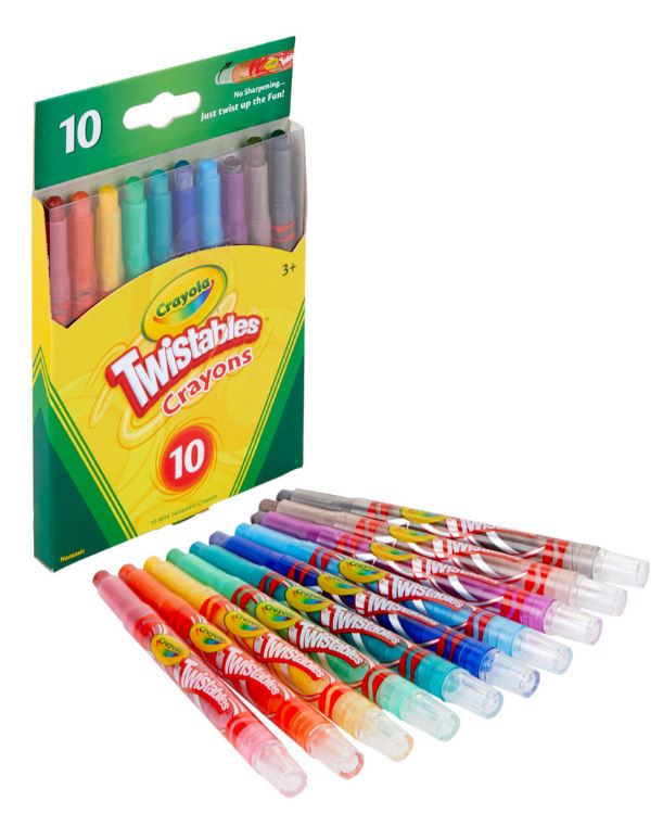 Crayola Mini Twistables Crayons Pkg. 10