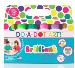 Do A Dot Art! Brilliant Dot Markers Pkg. 6