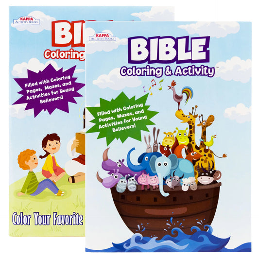 ACTIVITY & COLORING KAPPA BIBLE STORY BOOK