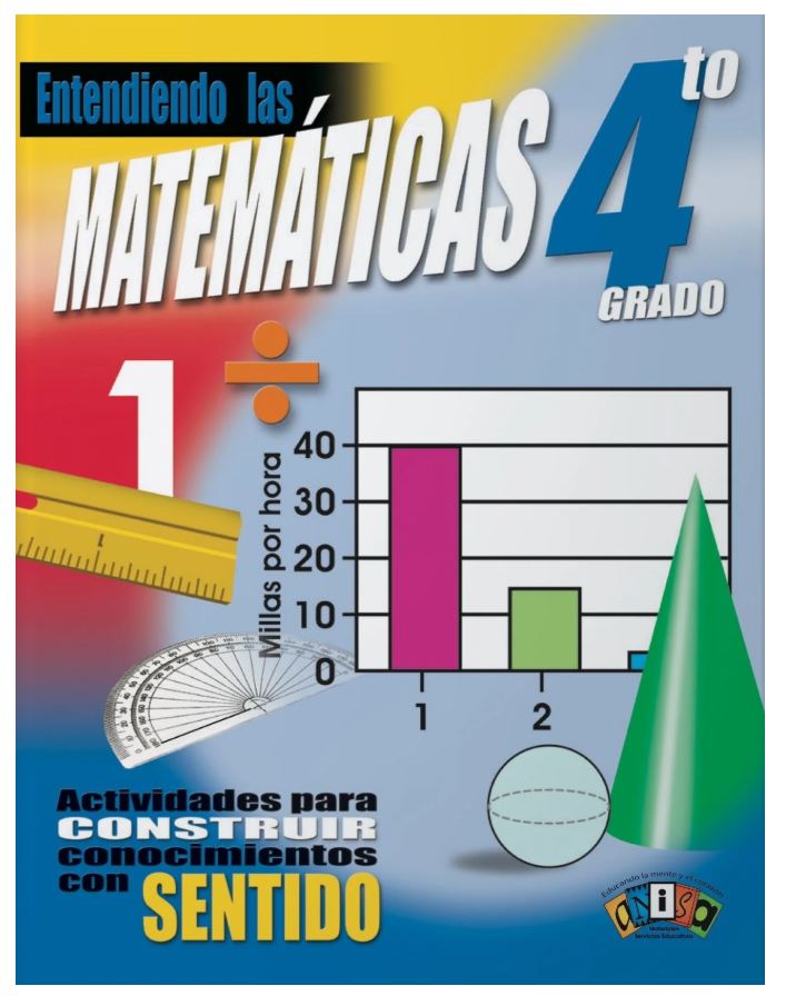 Cuaderno Entendiendo Las Matemáticas 4to Grado