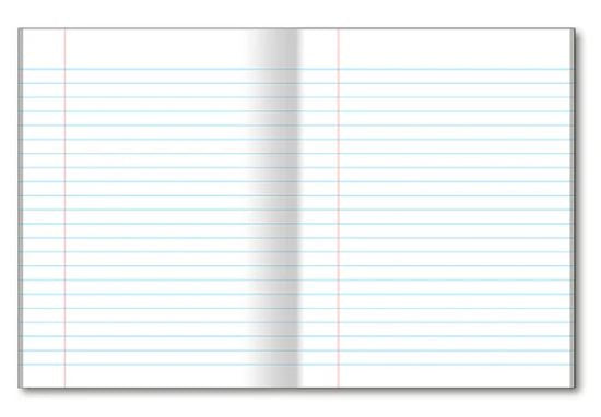 Coil-Less Notebook Wide Ruled 160 PG