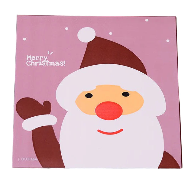 4x4in. Christmas Themed OPP Bags (5x4in. open measure)