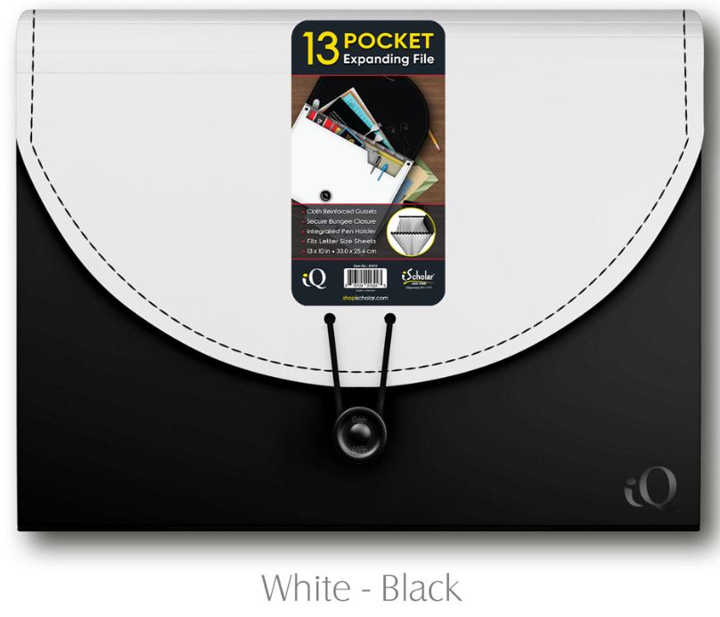 iQ 13 Pocket Expanding File Folder