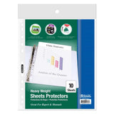 HEAVY WEIGHT SHEET PROTECTORS PQ.10