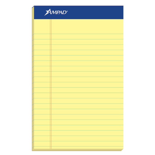 PADS 5" X 8" YELLOW PQ.12