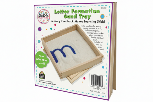 Sensory Playtivity Letter Formation Sand Tray