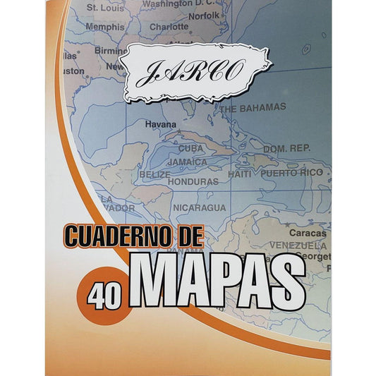 CUADERNO DE 40 MAPAS JARCO