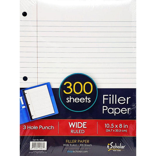 FILLER PAPER X 300