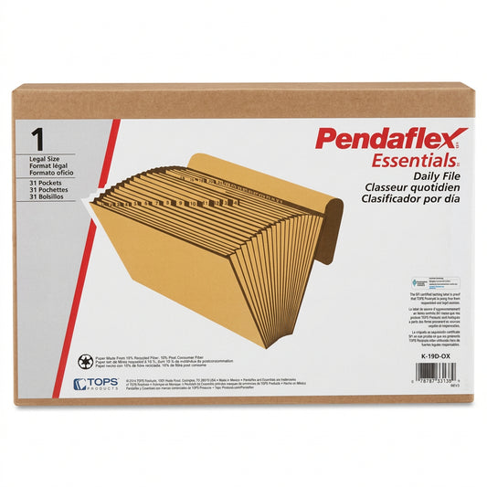 Expanding File Daily Legal 31-Pocket Kraft - JA Riollano
