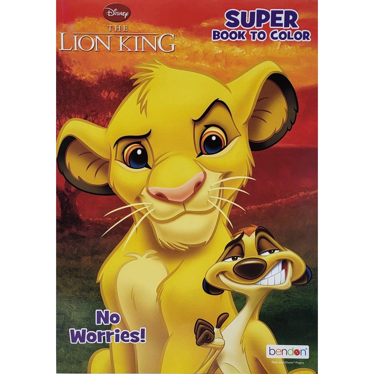 LION KING COLORING BOOK