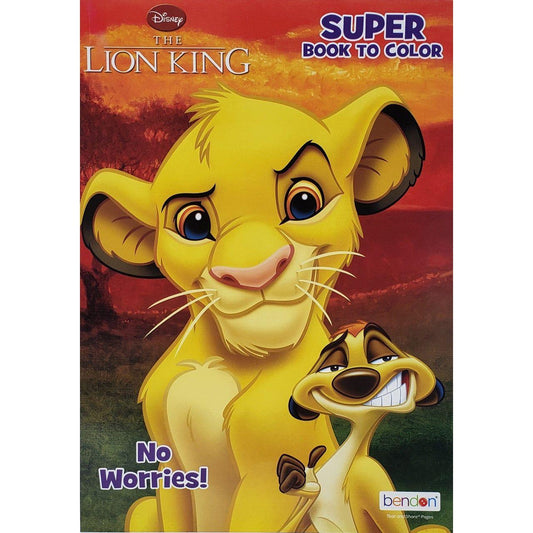 LION KING COLORING BOOK