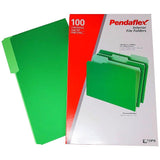 FOLDER INTERIOR LEGAL BRIGHT GREEN BOX/100