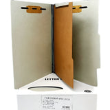 FILE FOLDER 1 PARTITION GRAY LETTER BOX/20