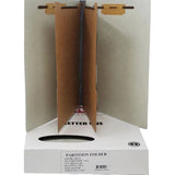 FILE FOLDER 2 PARTITION GRAY LETTER BOX/15
