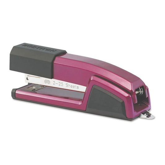EPIC ALL METAL 3 IN 1 STAPLER W\REMOVER BURGUNDY