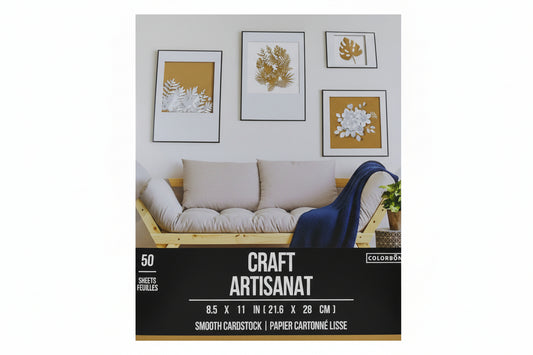 Cardstock Smooth Kraft 50 Sheets 8.5''x11''