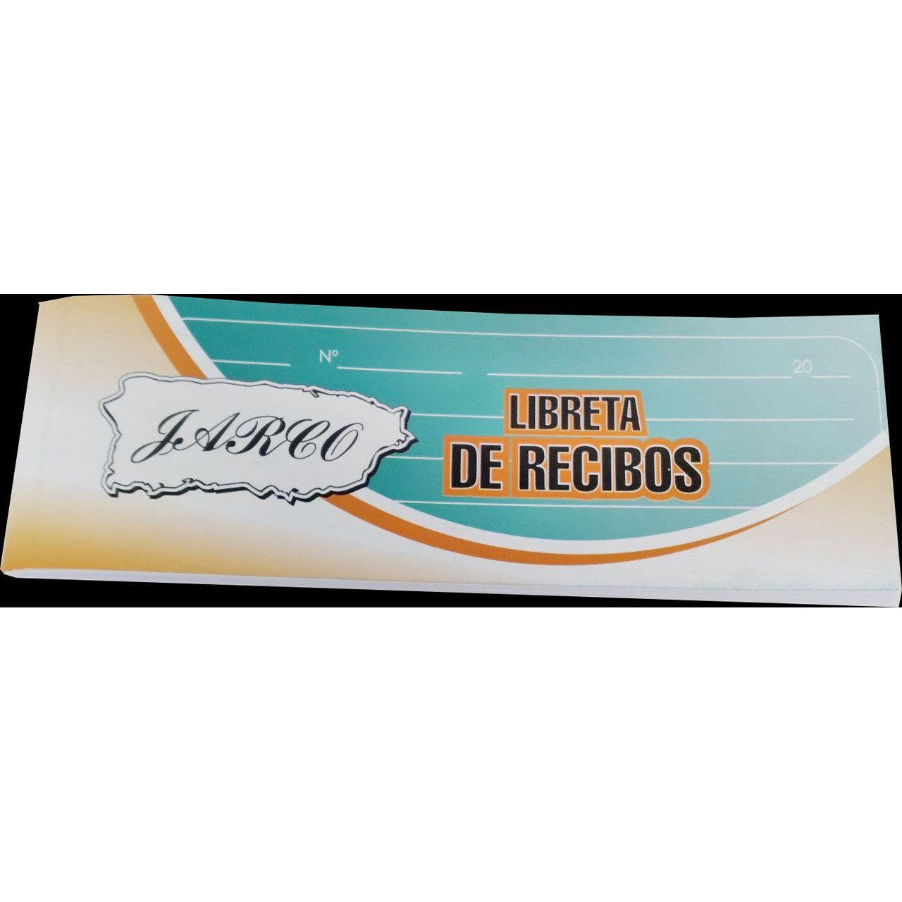 LIBRETA DE RECIBO LARGA JARCO