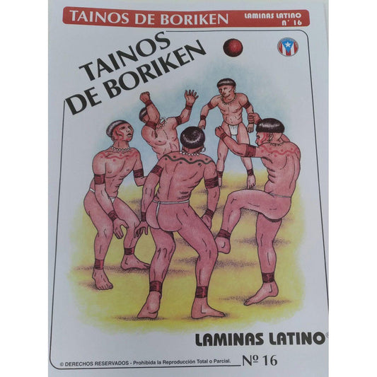 LAMINAS TAINOS DE BORIKEN #16