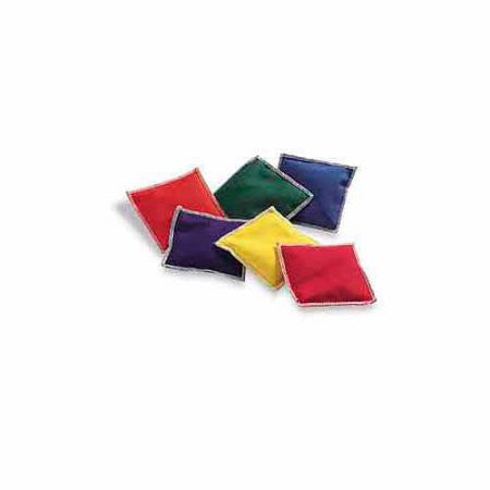 COLORFUL RAINBOW BEAN BAGS 6 PC