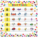 CONFETTI 7 POCKET CHART
