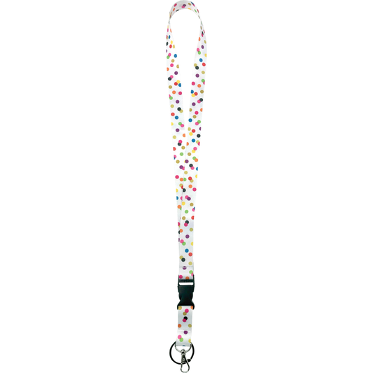 CONFETTI LANYARD