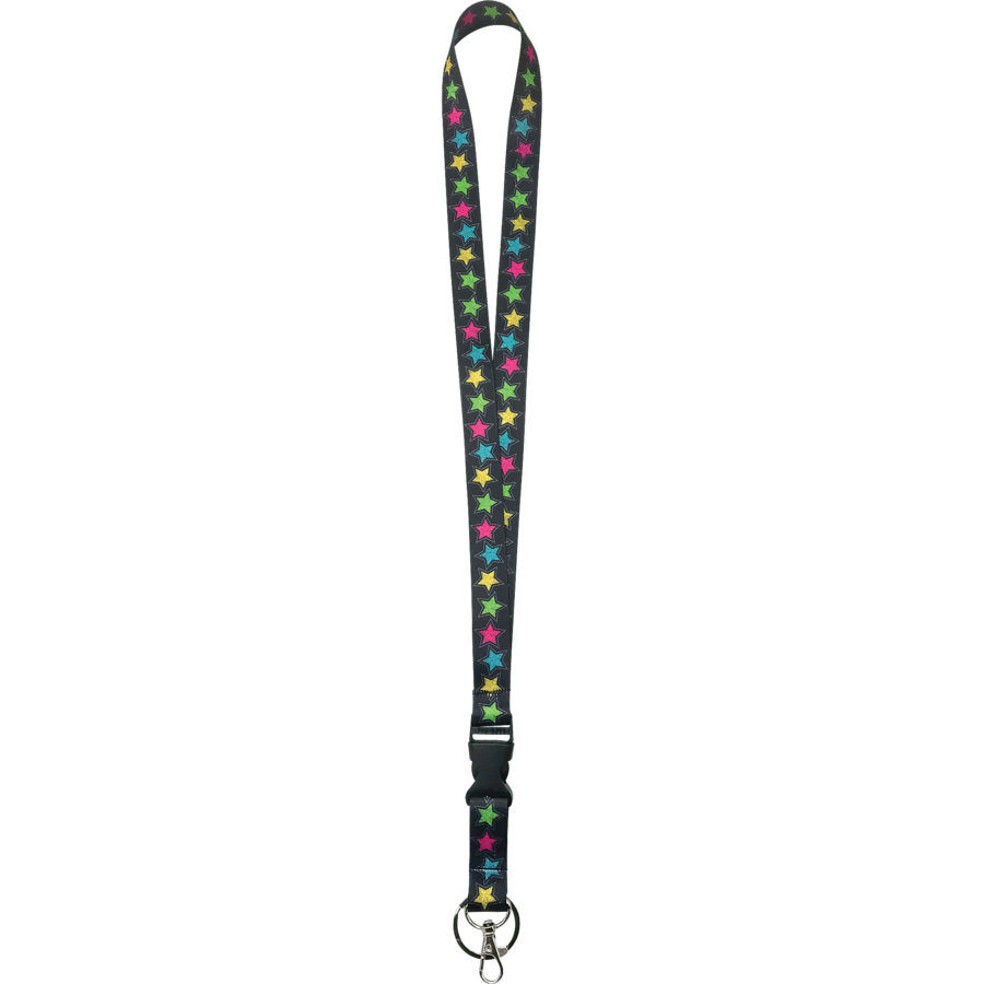 CHALKBOARD BRIGHTS STARS LANYARD