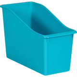 TEAL PLASTIC BOOK BIN