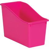 PINK PLASTIC BOOK BIN