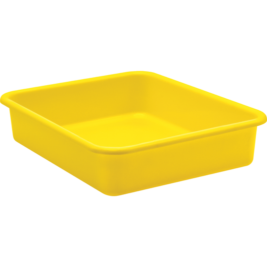 YELLOW LARGE PLASTIC LETTER TRAY