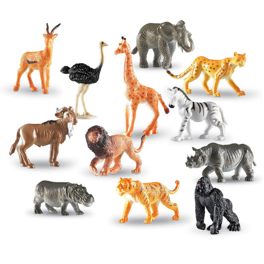 JUNGLE ANIMAL COUNTERS SET OF 60
