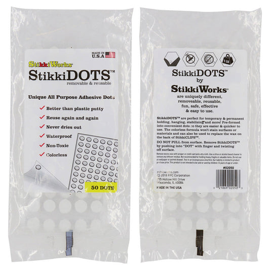 STIKKI WAX DOTS 50 PK