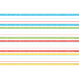 SCRIBBLE SENTENCE STRIPS 64PCS 19 1/2 X 3''