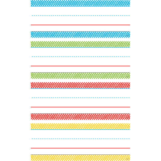 SCRIBBLE WORD STRIPS 76 STRIPS