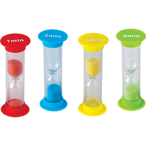 MINI SAND TIMERS COMBO 4 PACK