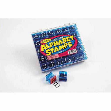 UPPERCASE ALPHABET STAMPS SET