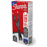 SHARPIE S.GEL 0.5MM 12CT BLUE