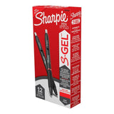 SHARPIE S.GEL 0.5MM 12CT RED