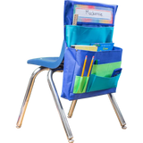 BLUE, TEAL & LIME CHAIR POCKET