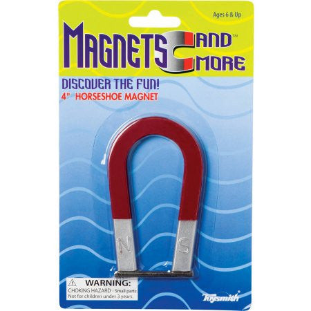 MAGNETS HORSESHOE 4''