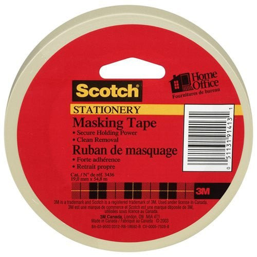 MASKING HOME/OFFICE 3/4" X 60YD
