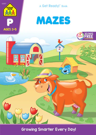 MAZES PRESCHOOL WORKBOOK