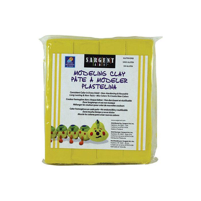 PLASTICINA AMARILLA 1 LB