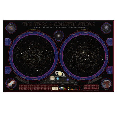 WONDERS CONSTELLATIONS SPACE CHART