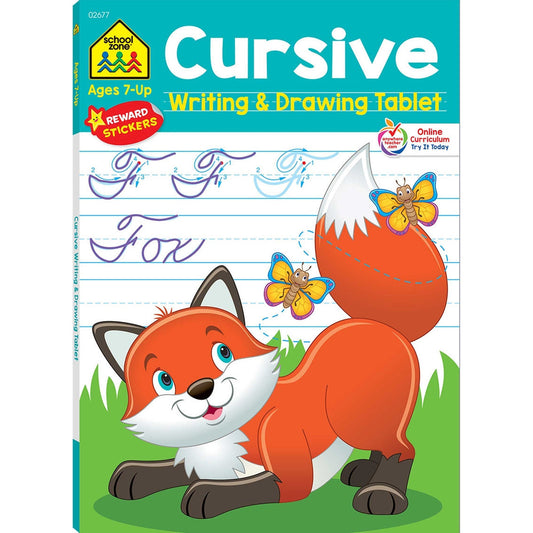 CURSIVE WRITING & DRAWING TABLET
