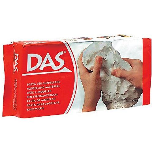 DAS Air Hardening Modeling Clay 1 LB Block White